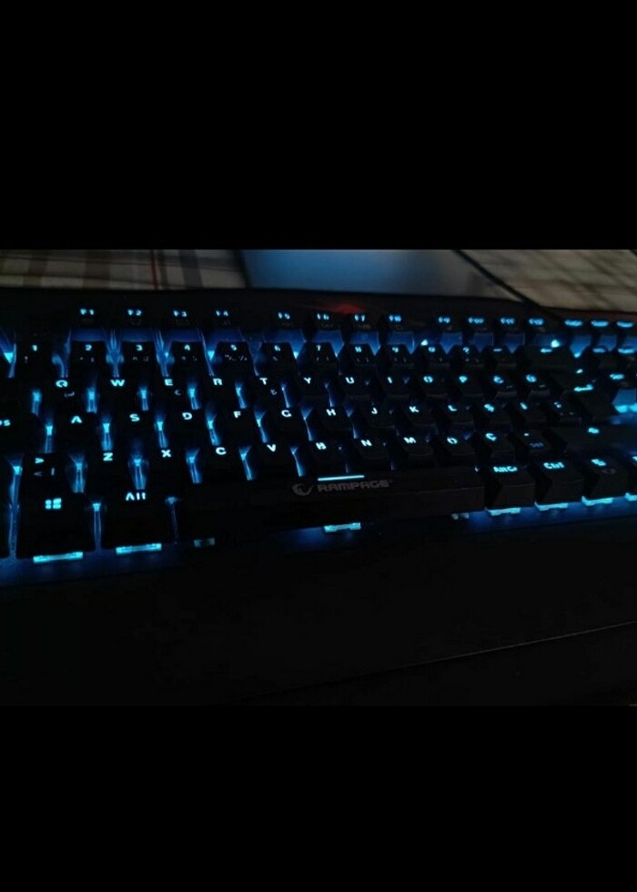 Rampage Pulsar Blue Switch Klavye - Görsel 4