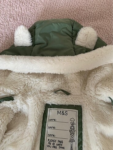 7 Yaş Beden Marks and spencer 6-7 yaş kalın kaban