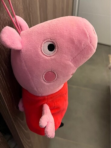 Diğer Peppa pig anne domuz karakteri peluş 28 cm