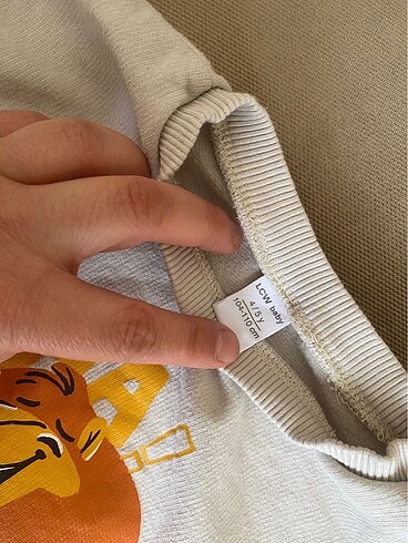 4 Yaş Beden çeşitli Renk LCW 4-5 yaş 2li sweatshirt