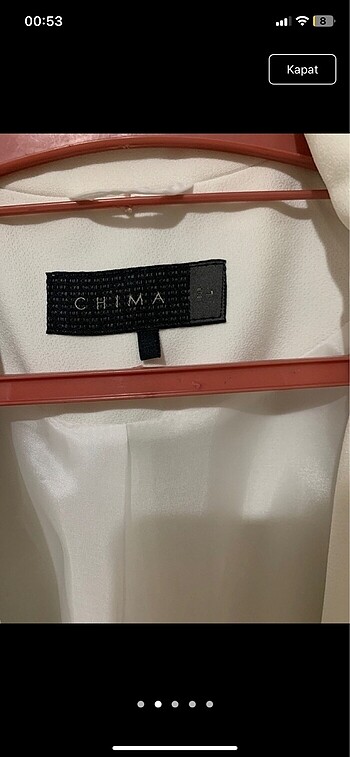 Chima Kısa kol blazer
