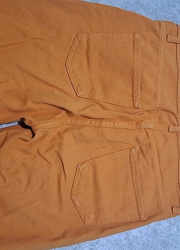 38 Beden turuncu Renk TURUNCU KOT PANTALON