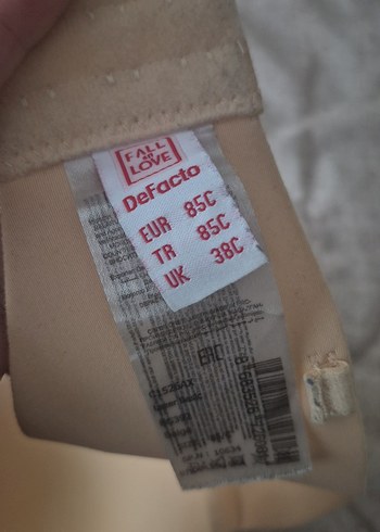 Bej Konforlu Sütyen 85C defacto - Görsel 2