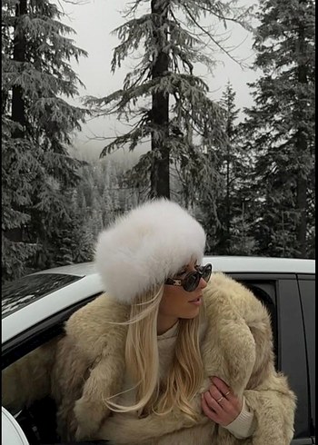 Kürk şapka estetik tarz - Görsel 2