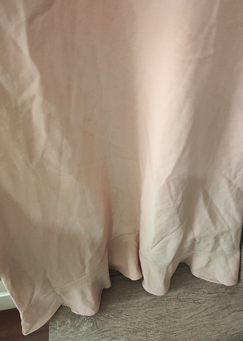 Pembe Uzun Kollu Salaş Elbise - Görsel 3