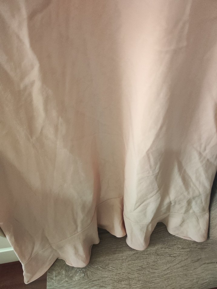 Pembe Uzun Kollu Salaş Elbise - Görsel 3