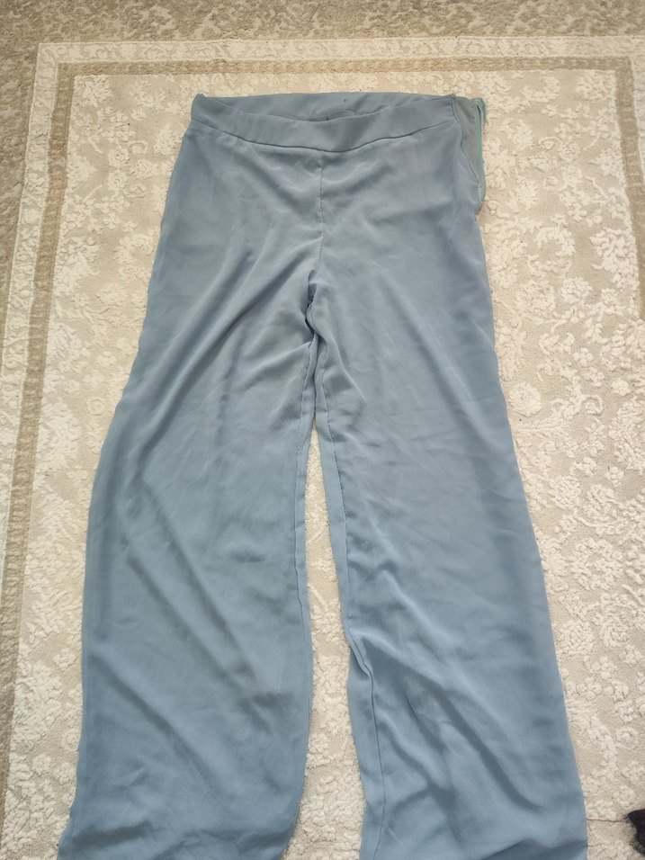 Uzun Kollu Gri Dantel ikili takım - Görsel 5