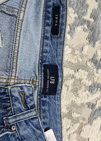 Dikiş Detaylı Midi Boy Kadın Kot Pantolon - Görsel 5