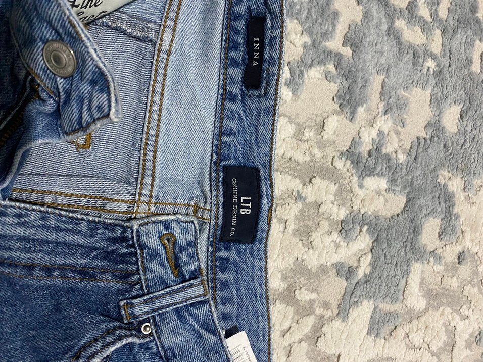 Dikiş Detaylı Midi Boy Kadın Kot Pantolon - Görsel 5