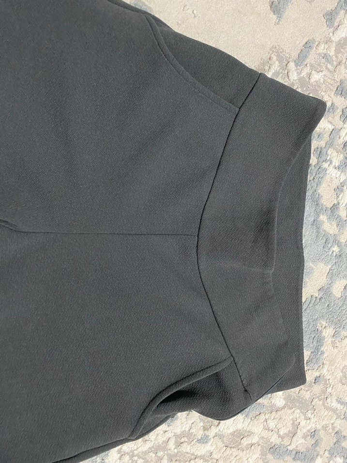 Gri Kadın Rahat Kesim Kumaş Pantolon - Görsel 3