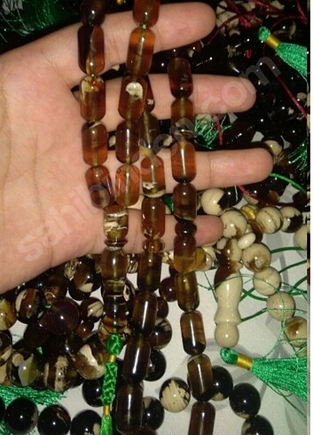 DOGAL DAMLA KEHRİBAR TESBİH