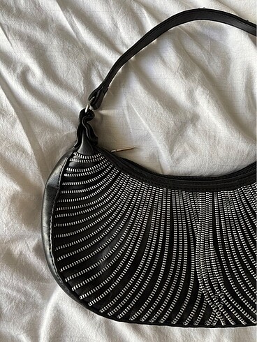 Mango Mango Vintage Y2k Grunge Baget Çanta