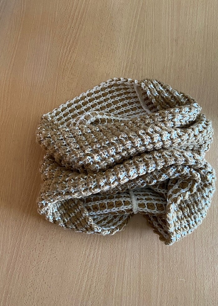 Örme boyunluk Şık bir kombin ürünü - Görsel 2