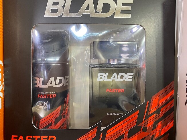 Blade Faster original set erkek parfüm