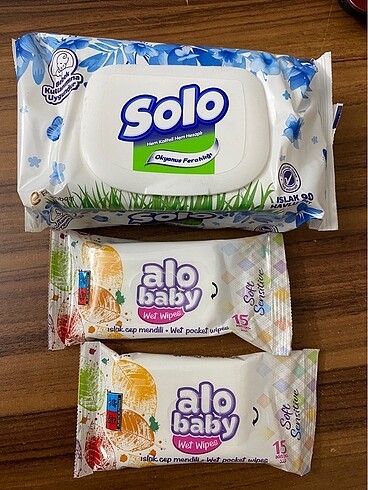 Islak mendil set