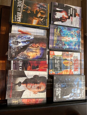 Dekor amaçlı DVD set 20 adet