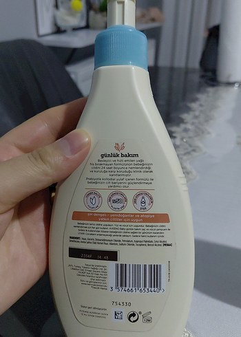 Aveeno Baby Hassas Ciltler İçin Nemlendirici Losyon 250 ml - Görsel 2