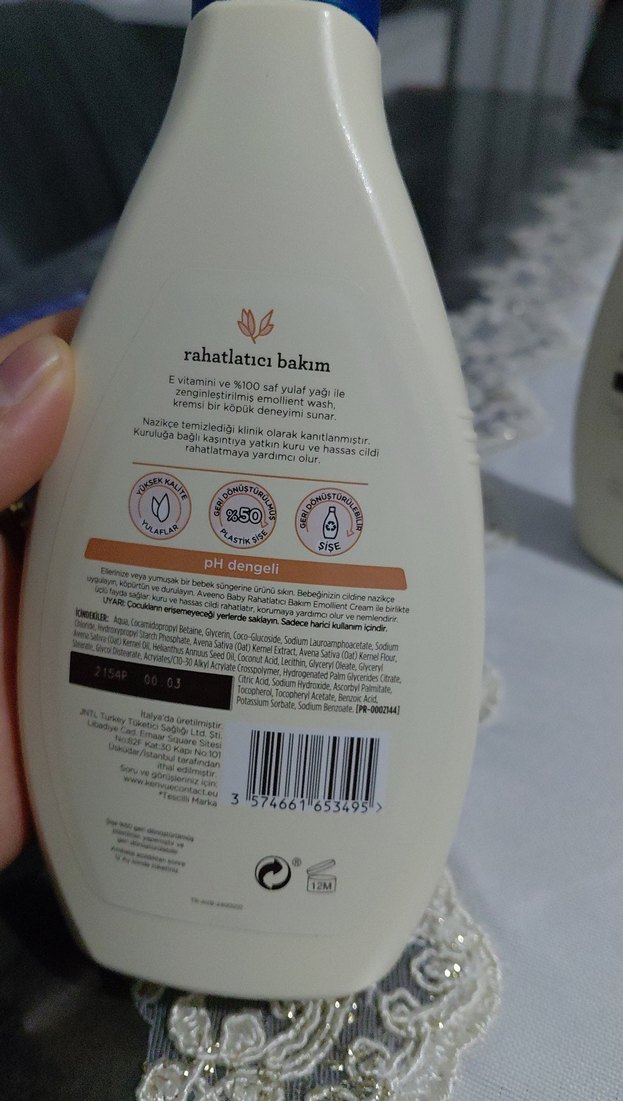 Aveeno Baby Rahatlatıcı Bakım Şampuanı - Görsel 2