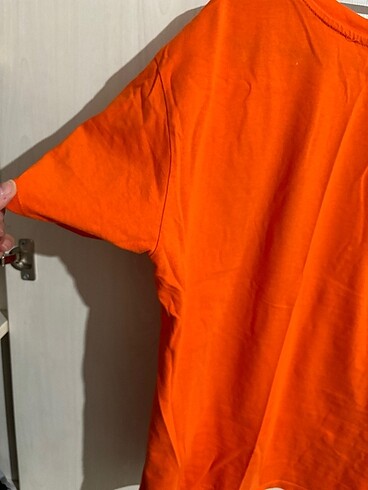 s Beden turuncu Renk Pull&Bear tshirt