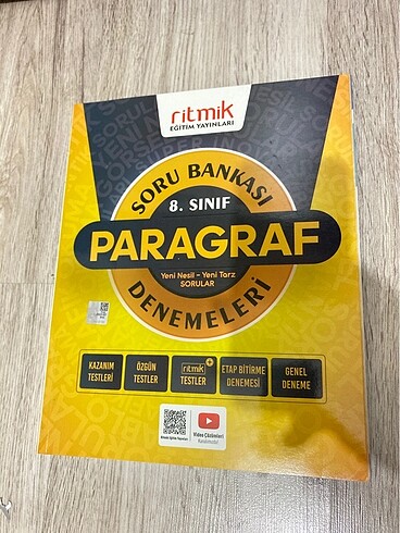 Test kitabı paragraf