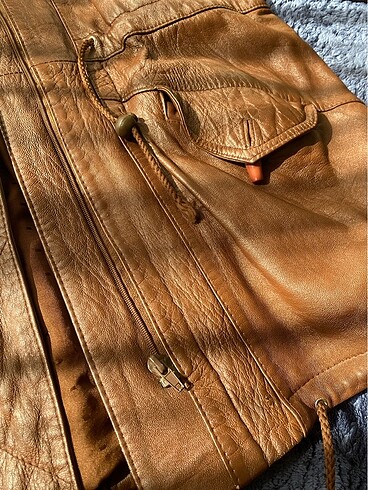 American Vintage orjinal deri ceket