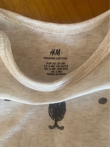 H&M H&M alt ve üst takım 1-3 Ay
