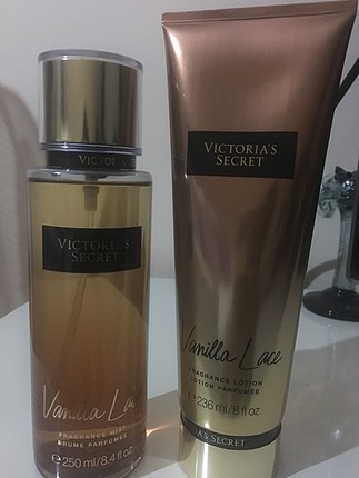 Victoria?s secret body mist+ body lotion