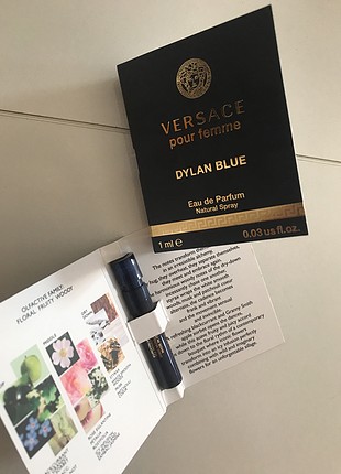 Versace dylan blue sample parfum