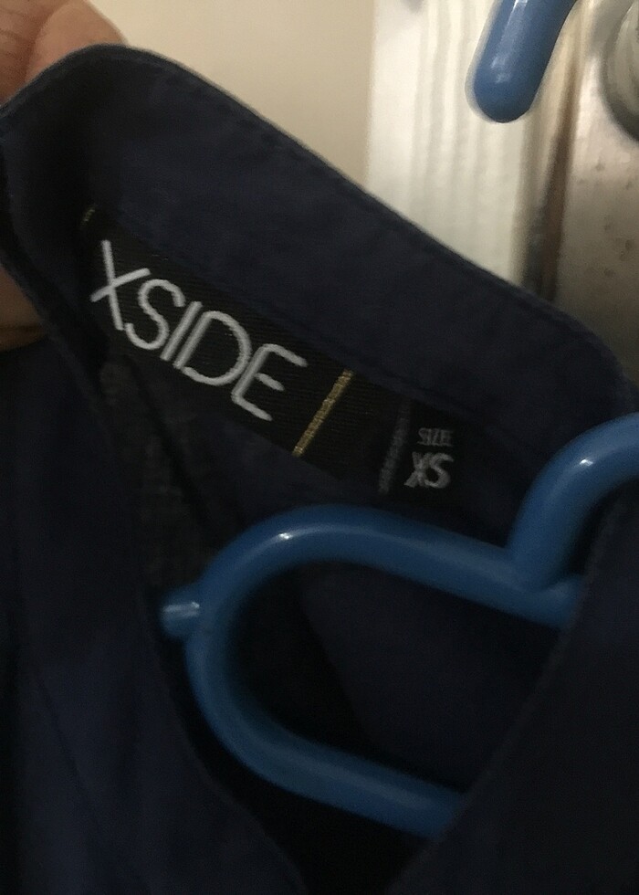 Lacivert gömlek - Görsel 4