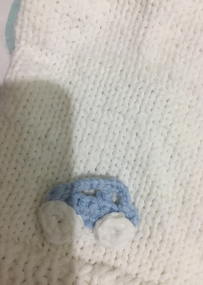 Bebek kıyafeti el örgü - Görsel 2