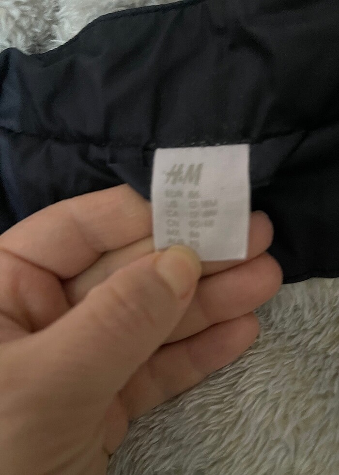 H-M marka siyah mont - Görsel 3