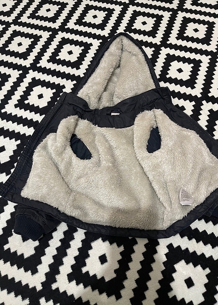 H-M marka siyah mont - Görsel 2