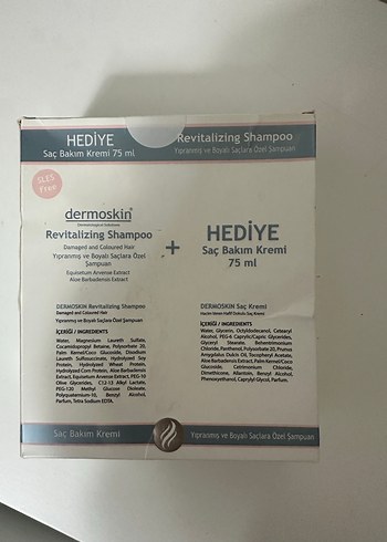 SLES Free Onarıcı Şampuan ve Saç Bakım Kremi Hediyeli - Görsel 2