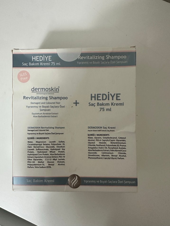 SLES Free Onarıcı Şampuan ve Saç Bakım Kremi Hediyeli - Görsel 2