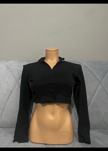 Uzun Kollu Siyah Kız Bolero - Görsel 2