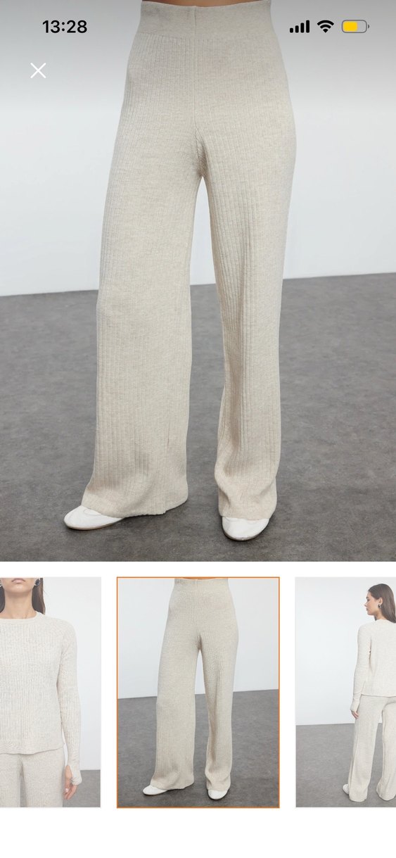 bej triko takım - Görsel 3