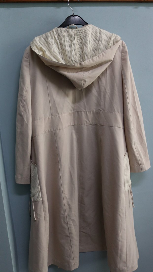 kapüşonlu trençkot - Görsel 2