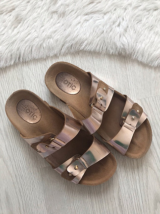 Rose Gold birkenstock model