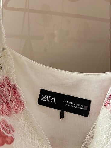 Zara Zara çiçekli elbise viral mini