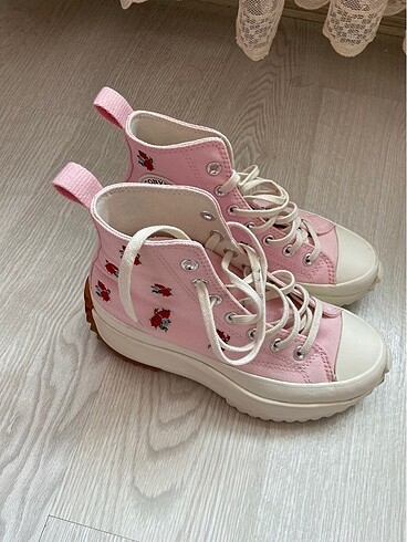 37 Beden Pembe converse viral pembe