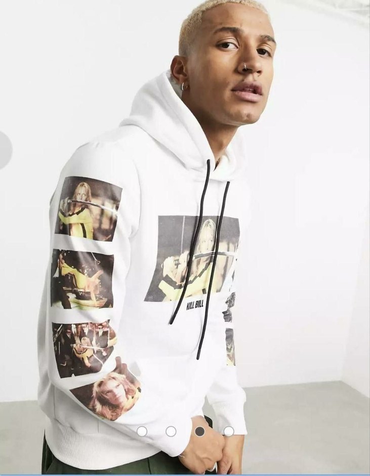BERSHKA marka Orjinal Ürün
Hoodie kapşonlu
KİLL BİLL BASKILI - Görsel 4