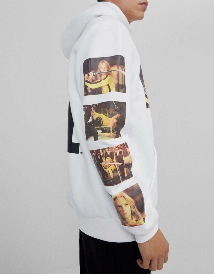 BERSHKA marka Orjinal Ürün
Hoodie kapşonlu
KİLL BİLL BASKILI - Görsel 3