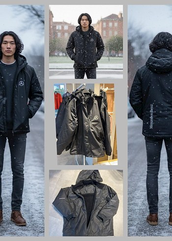 MERCEDES marka Orjinal Ürün
Etiketli  softshell kumaş, - Görsel 5