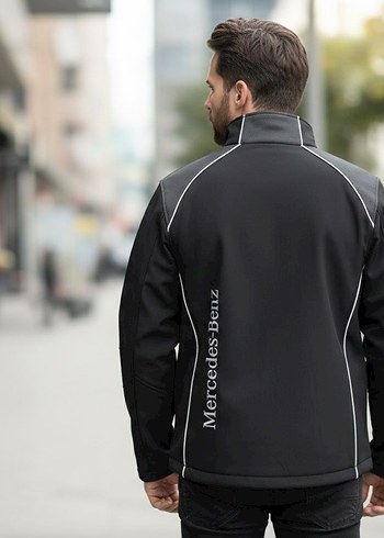 MERCEDES marka Orjinal Ürün
Etiketli  softshell kumaş, - Görsel 3
