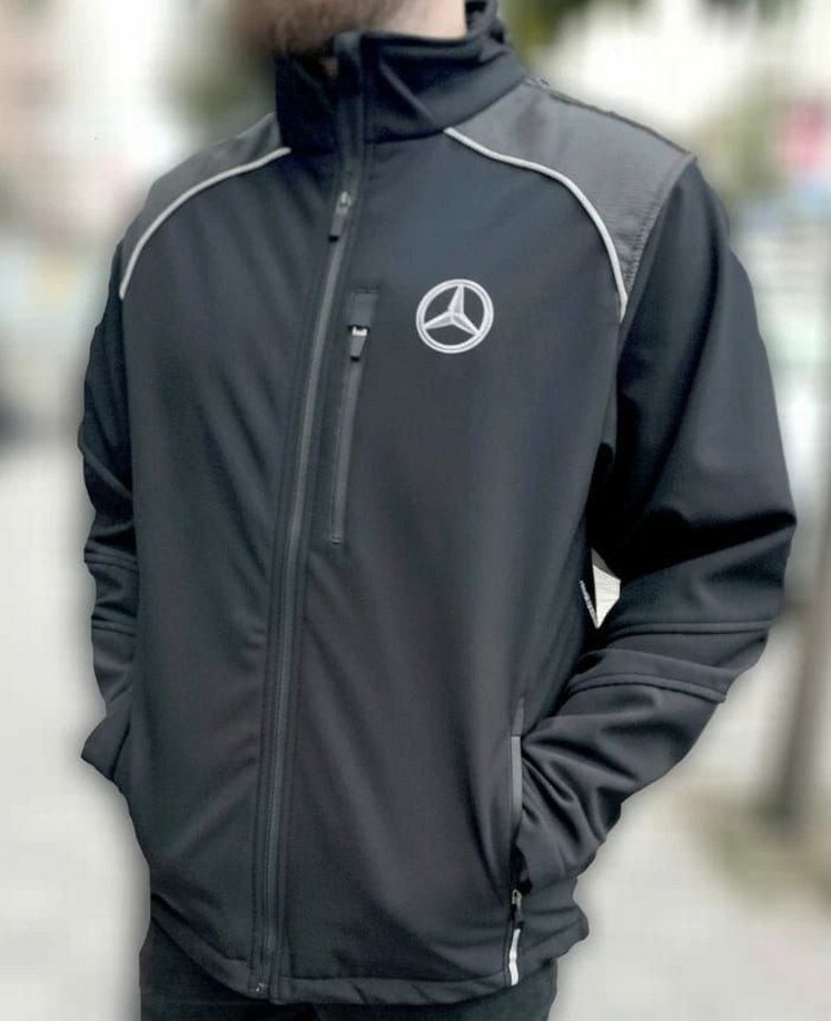 MERCEDES marka Orjinal Ürün
Etiketli  softshell kumaş, - Görsel 4