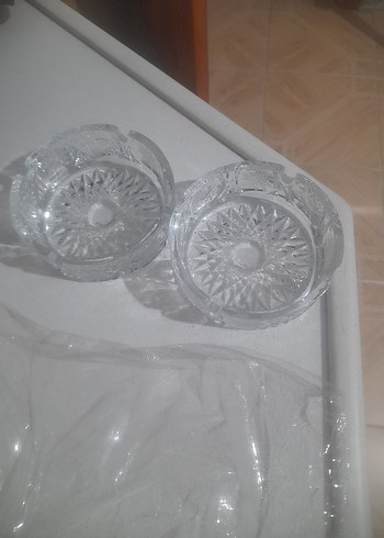 Soyut Desenli Beyaz Gri Tabaklar - Görsel 2