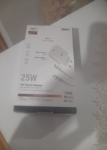 Link Beyaz Hızlı Şarj Adaptörü QC4.0 - Görsel 2