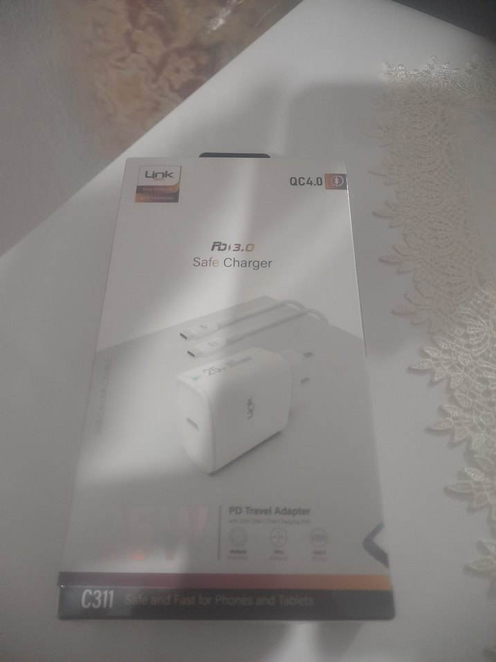 Link Beyaz Hızlı Şarj Adaptörü QC4.0 - Görsel 4