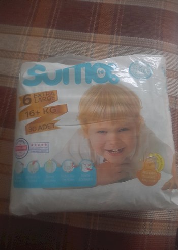 Sottile 16+ kg Büyük Bebek Bezi 30 Adet - Görsel 2