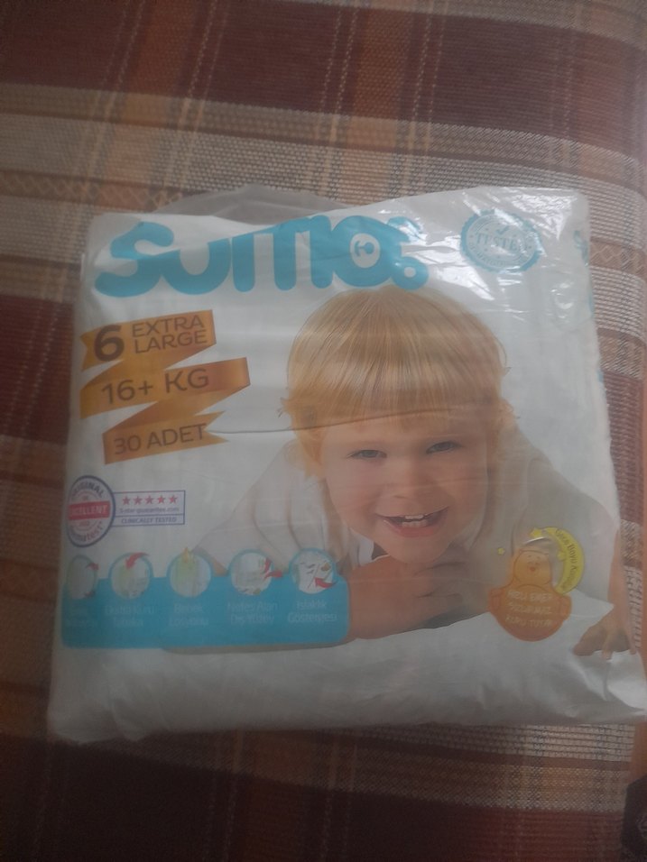 Sottile 16+ kg Büyük Bebek Bezi 30 Adet - Görsel 2